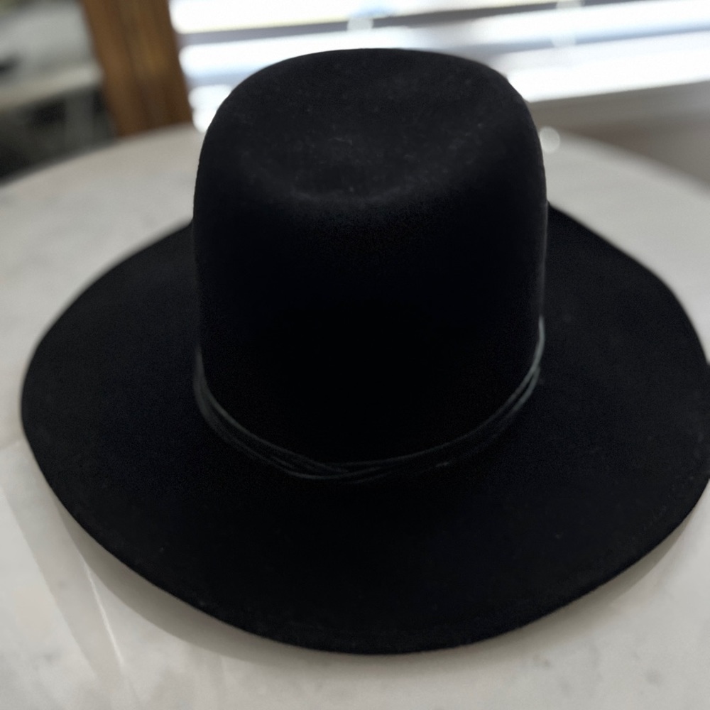 yestadt millinery black wool hat